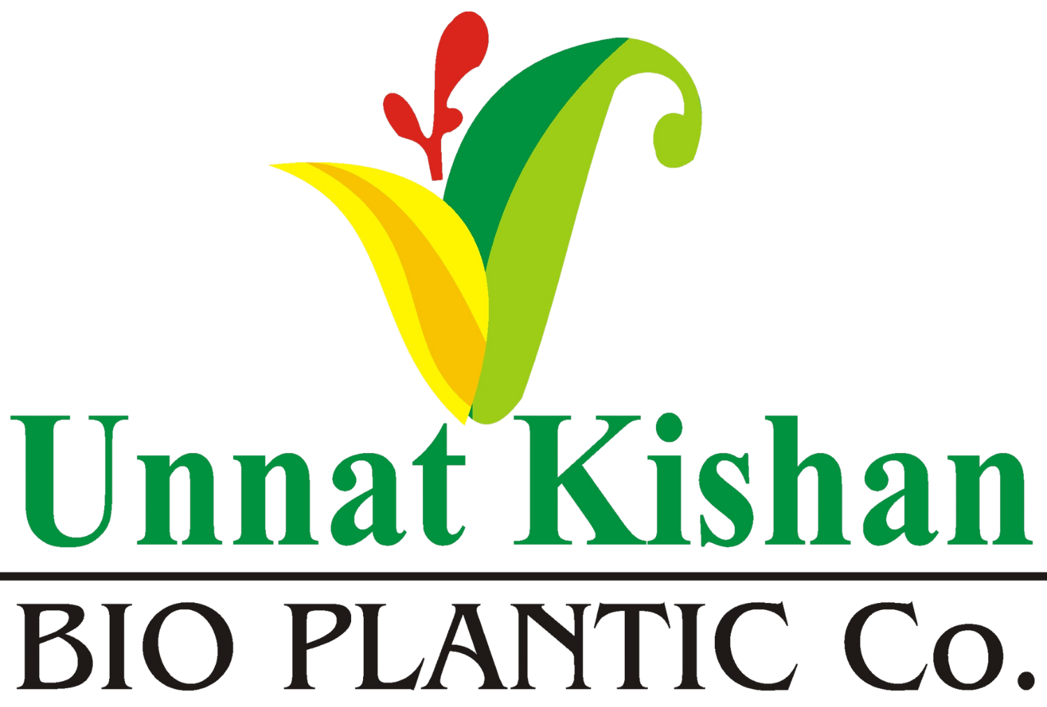 Unnat Kisan Bio Plantic Logo