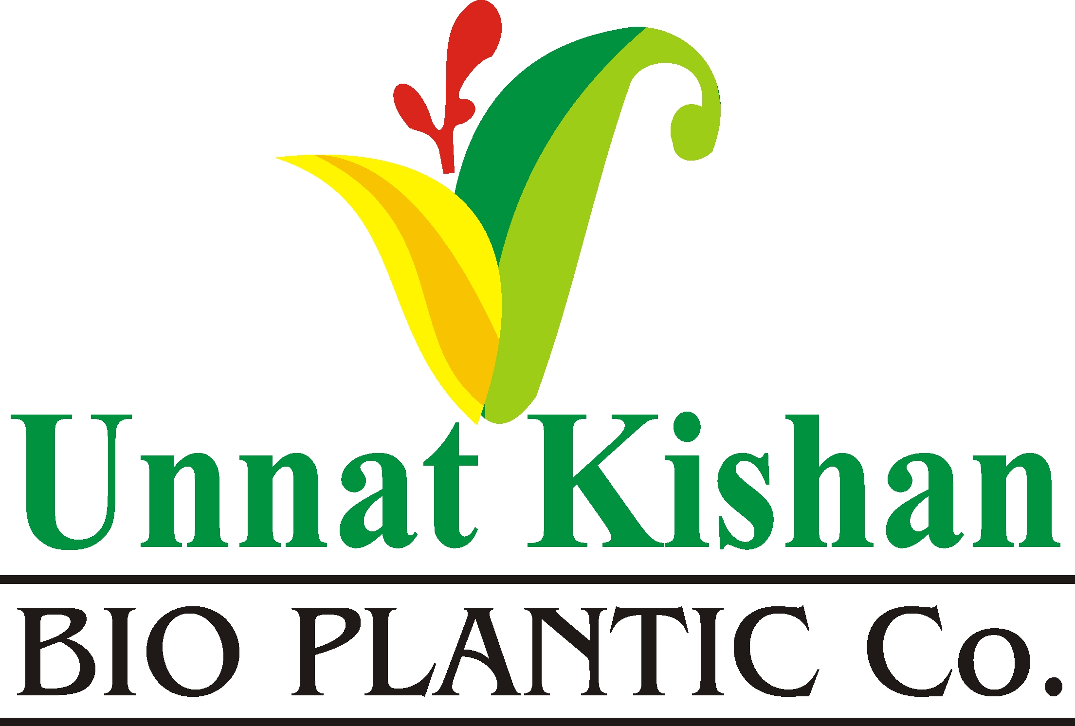 Unnat Kisan Bio Plantic Logo